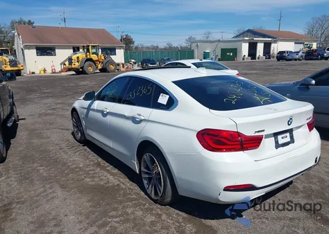 2019 BMW 430Xi Gran Coupe из США, поврежденный, VIN WBA4J3C54KBL06422